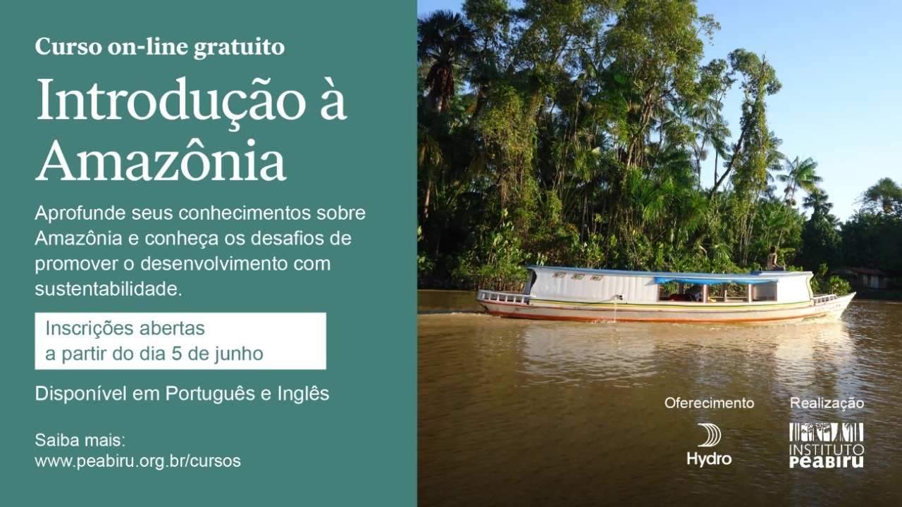Curso Introdução à Amazônia – Inscrições Abertas