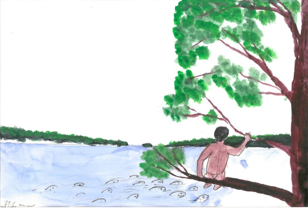 Diadoe. Pintura de Feliciano Lana. Acervo: Museu da Amazônia (MUSA)