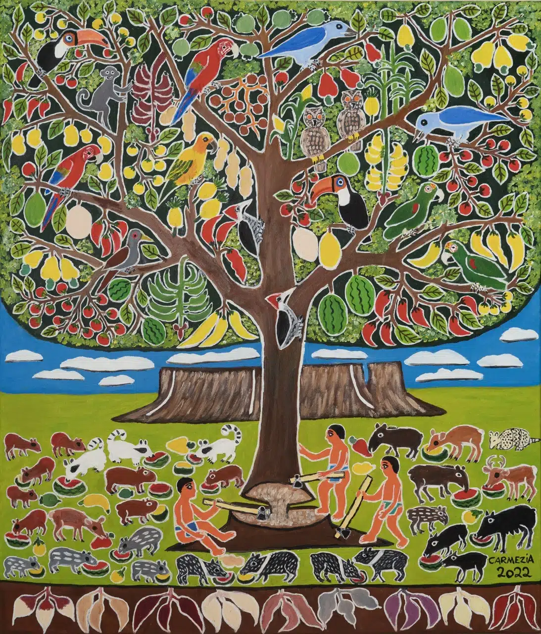 Obra de Carmézia Emiliano