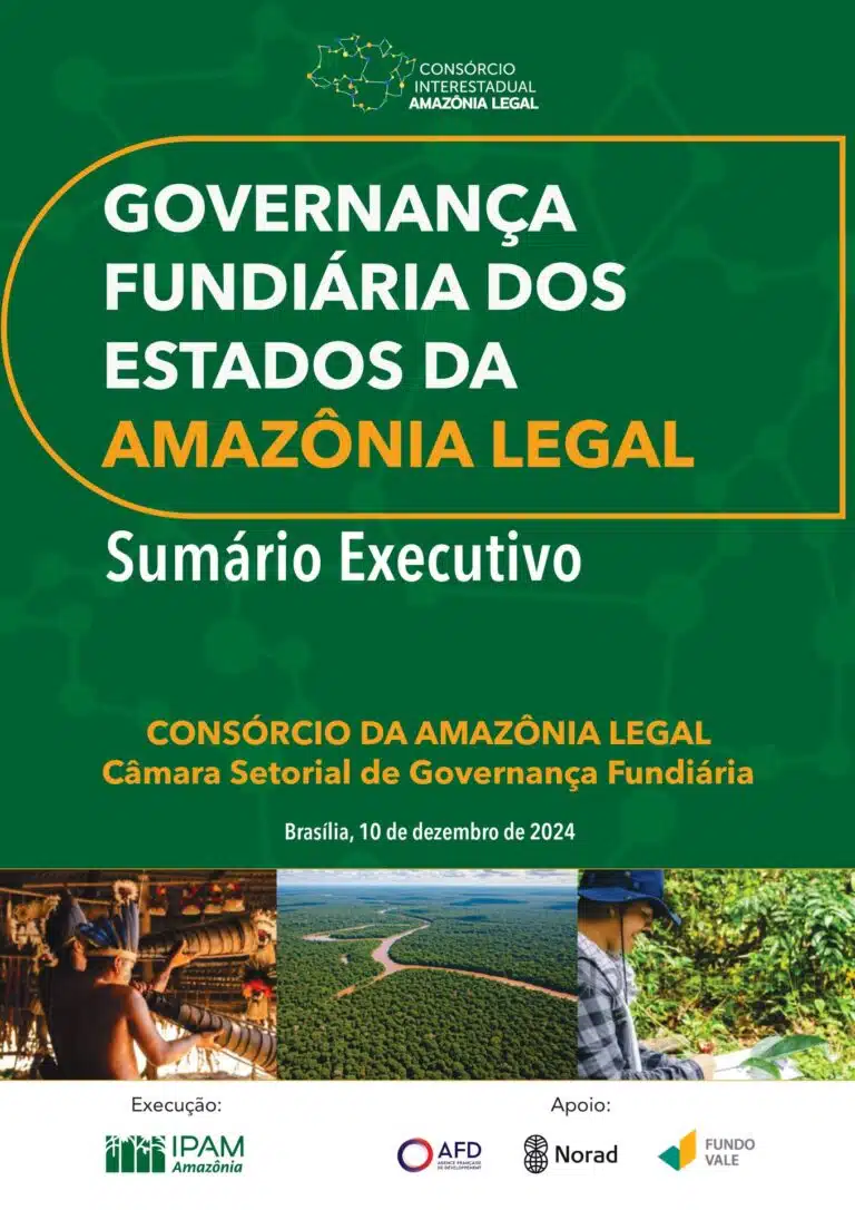 Governança Fundiária dos estados da Amazônia Legal