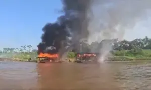 Foco de incêndio no Leste Cristalino
