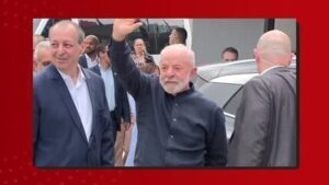 Lula chega ao Centro de Cooperacao de Policia Internacional da Amazonia em Manaus