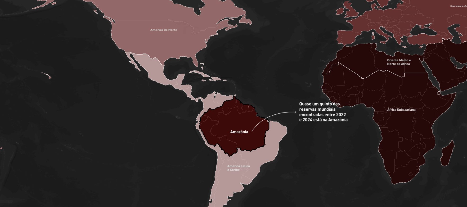 Um quinto das novas reservas de petróleo do mundo está na Amazônia