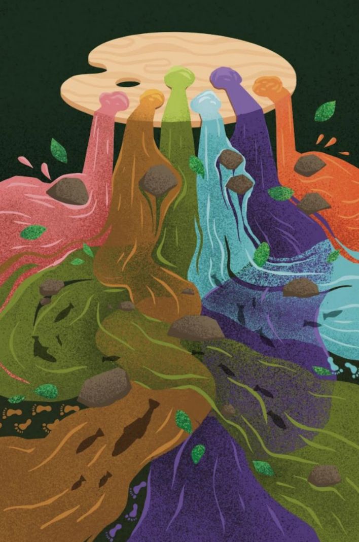 Palette of rivers (Renata Segtowick)