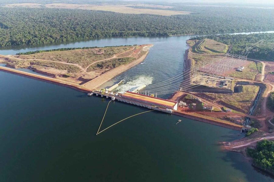 A Usina Hidrelétrica de Colíder recebeu investimento e foi inaugurada em 2019