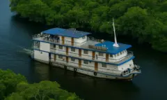 Embarcação fará percurso entre Manaus e Belém pelo Rio Amazonas