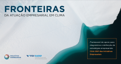 FRONTEIRAS DA ATUAÇÃO EMPRESARIAL EM CLIMA