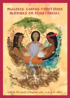 Mulheres corpos-territórios indígenas em resistência!
