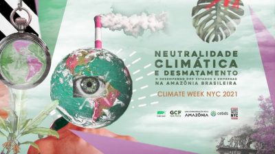 Neutralidade Climática e desmatamento - O desempenho de estados e empresas na Amazônia brasileira