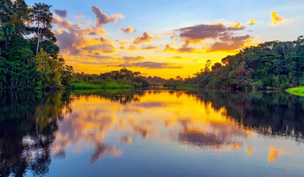 amazonia-por-do-sol